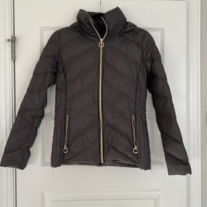 Michael Kors gray down coat